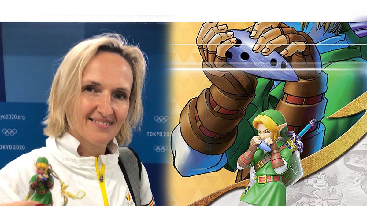 Marjorie Heuls es maestra de Nina Derwael, atleta que recientemente ganó una presea de oro