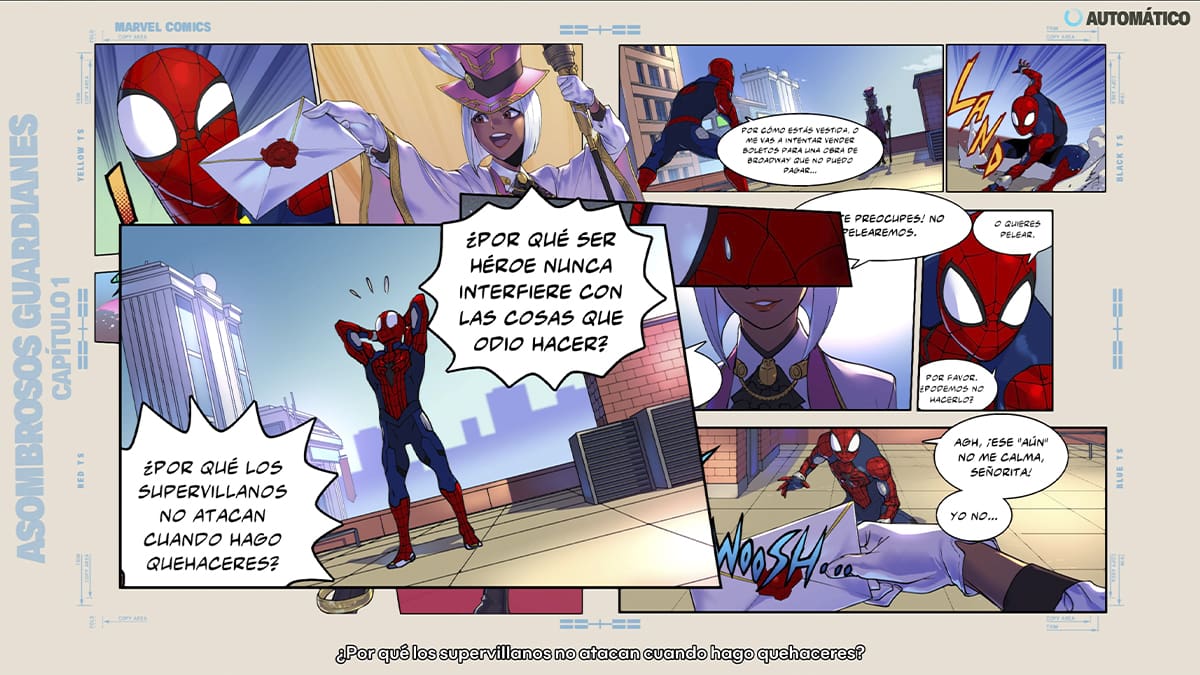 Marvel Tokon Modo Historia