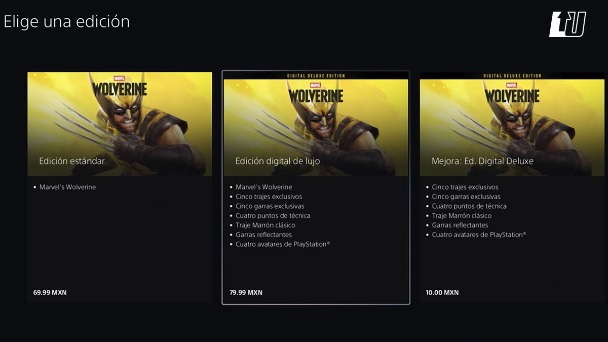 Marvel's Wolverine precio PlayStation Store