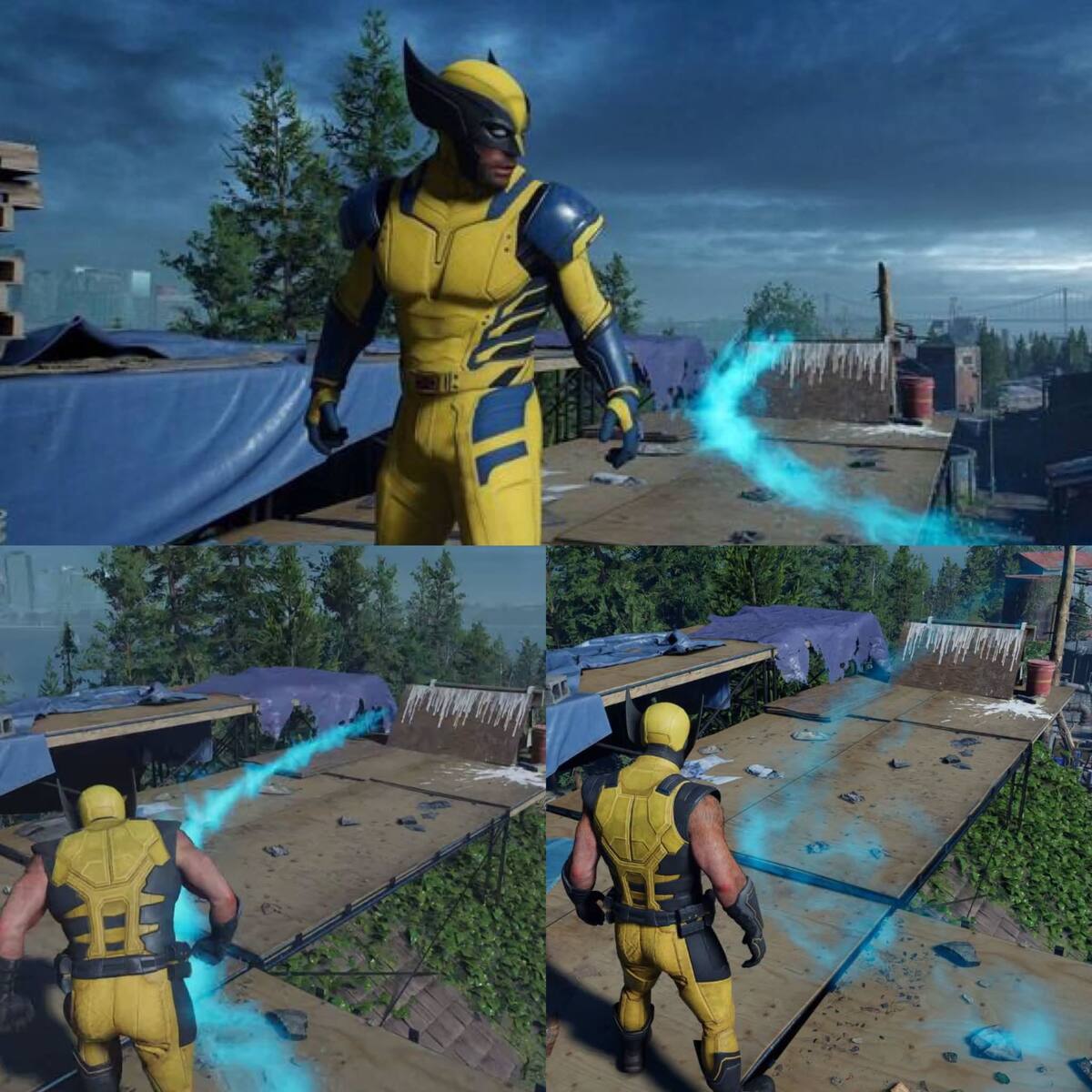 Marvel´s Wolverine rastro azul actualización