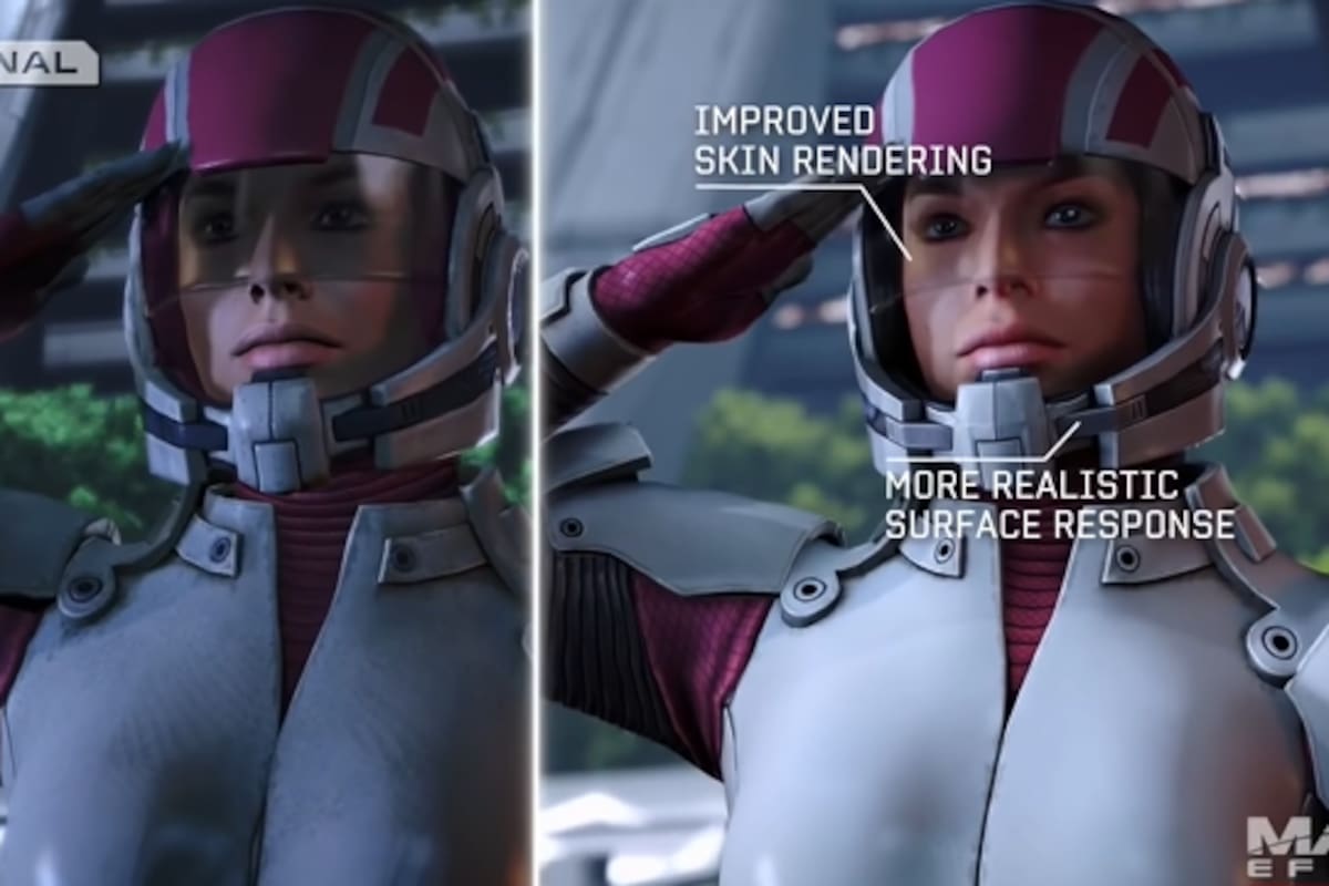 Mass Effect: Legendary Edition - Tráiler Comparativo
