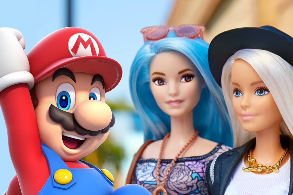Fabulosas colecciones de Barbie inspiradas en Mario están en camino