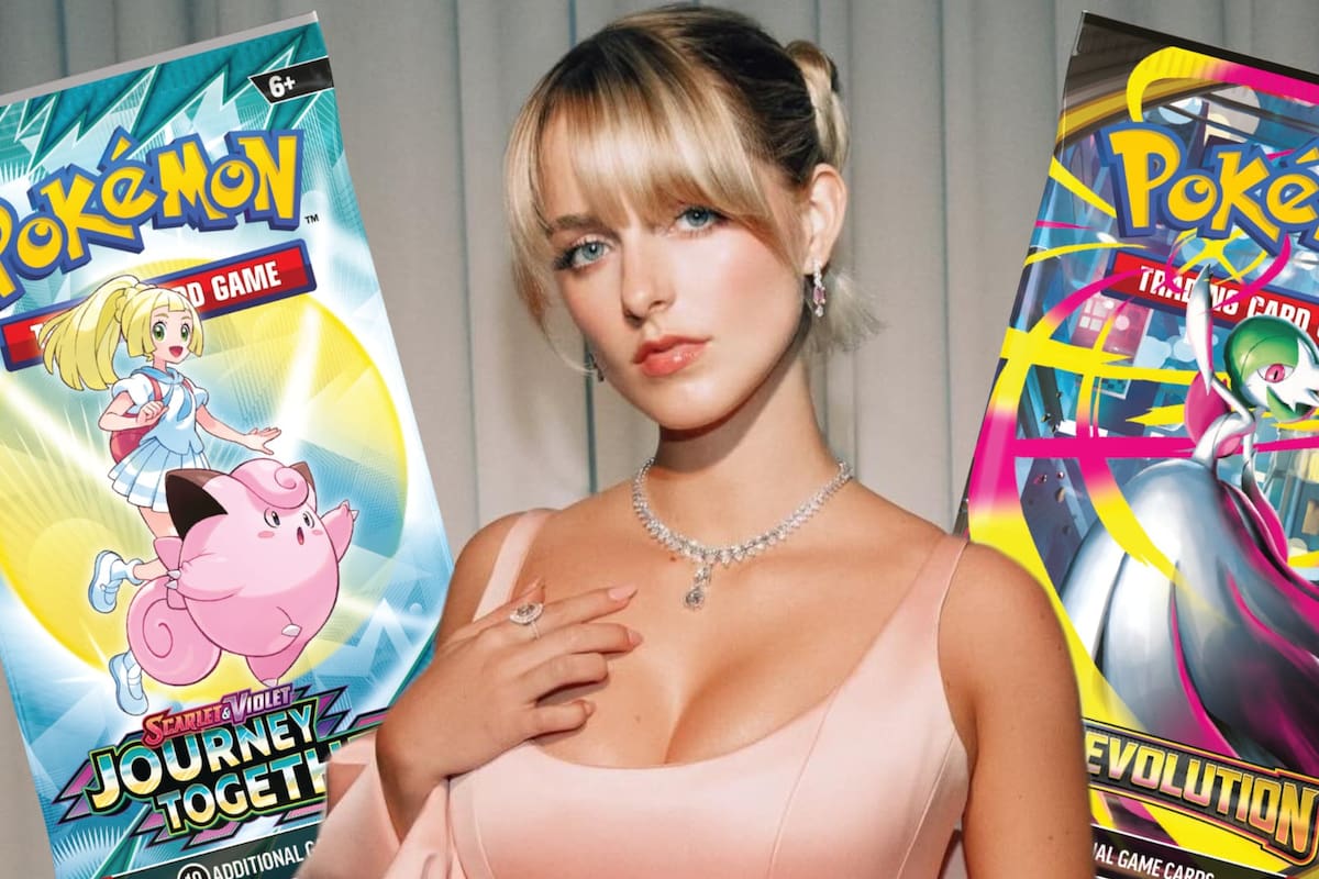 Actriz de Five Nights at Freddy's asiste a los Óscar y abre sobres de Pokémon TCG durante la ceremonia