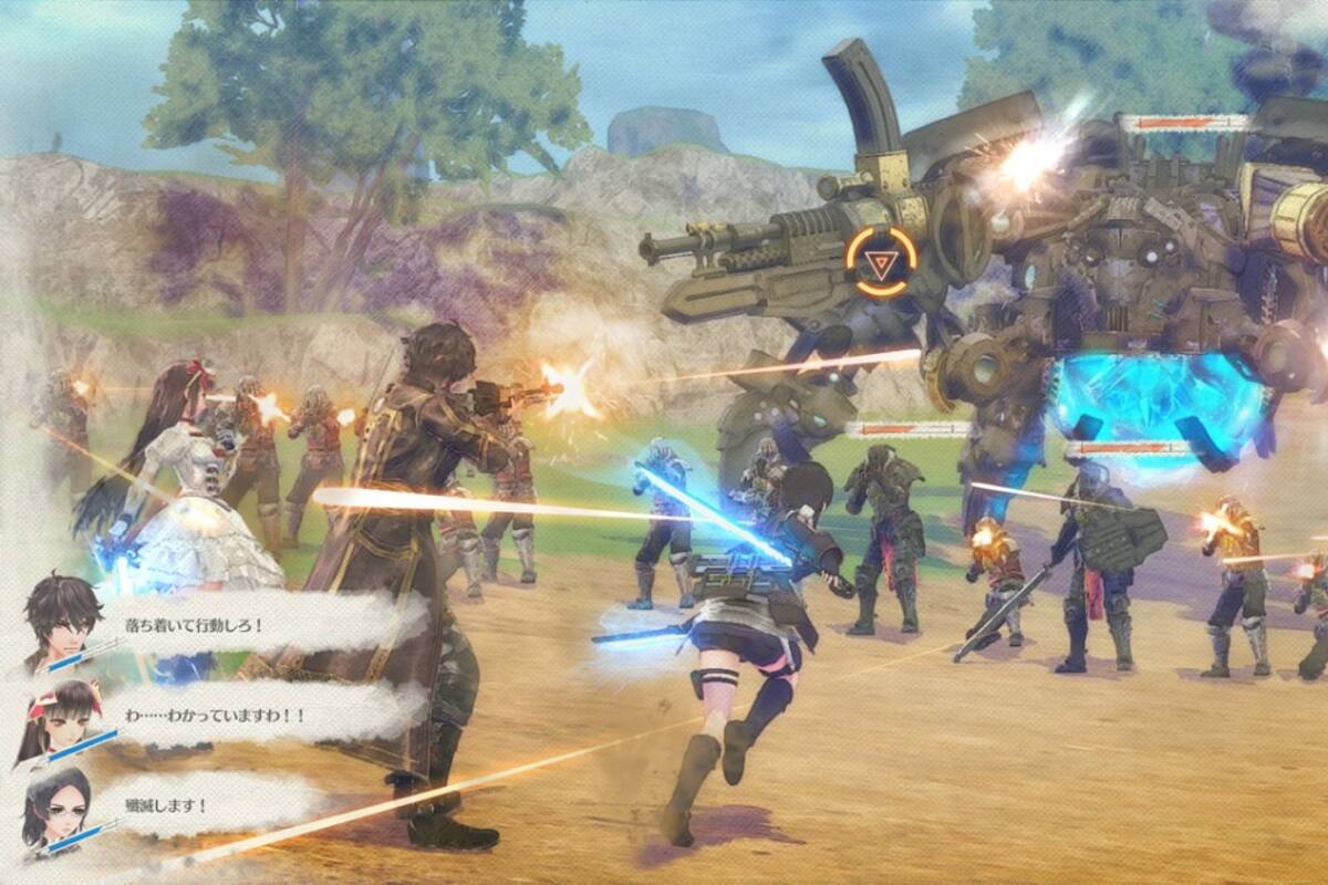 Muestran gameplay del demo de Valkyria: Azure Revolution
