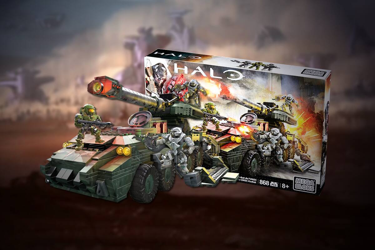 Mega Bloks UNSC Kodiak Siege Cannon