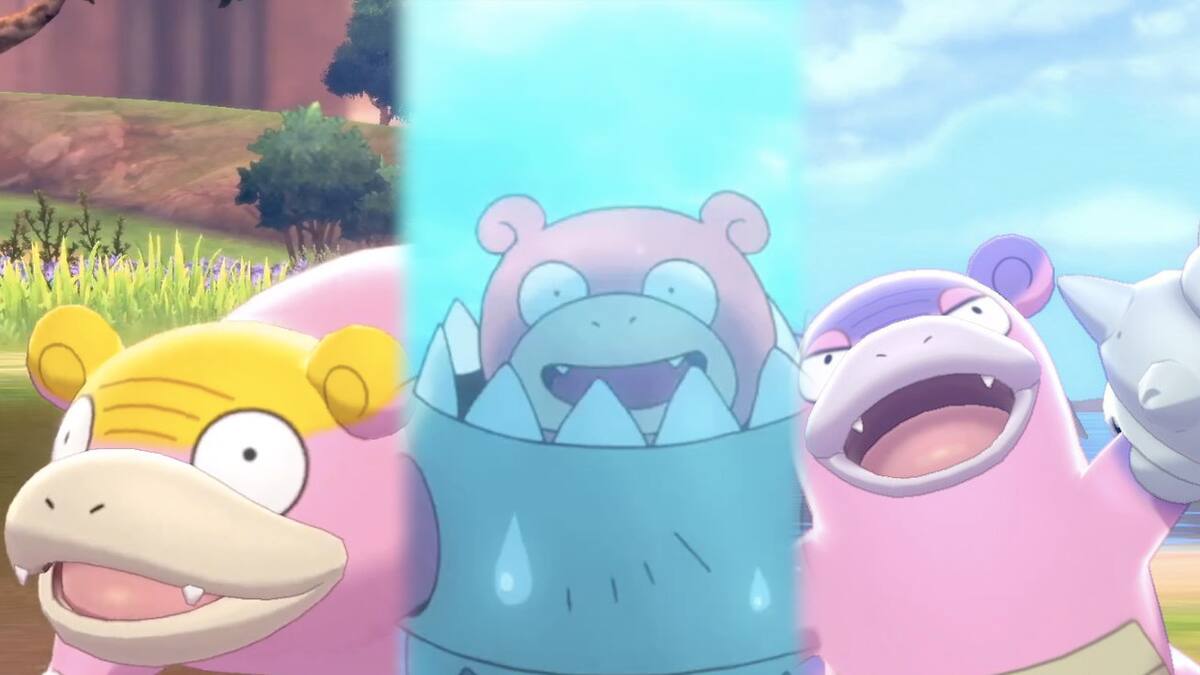 Mega Slowpoke, Slowbro y Slowpoke de Galar debutarán en el juego con un genial evento