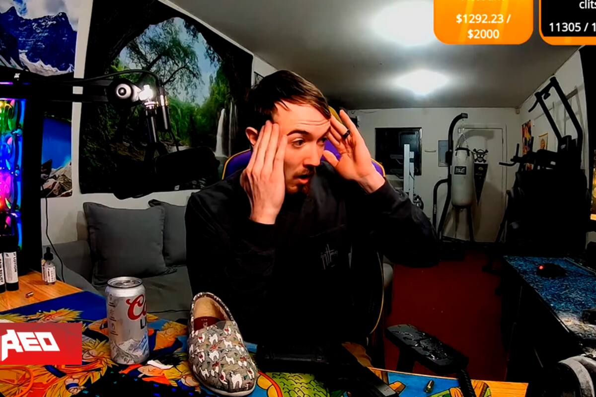 Streamer de COD dispara pistola en vivo y es baneado