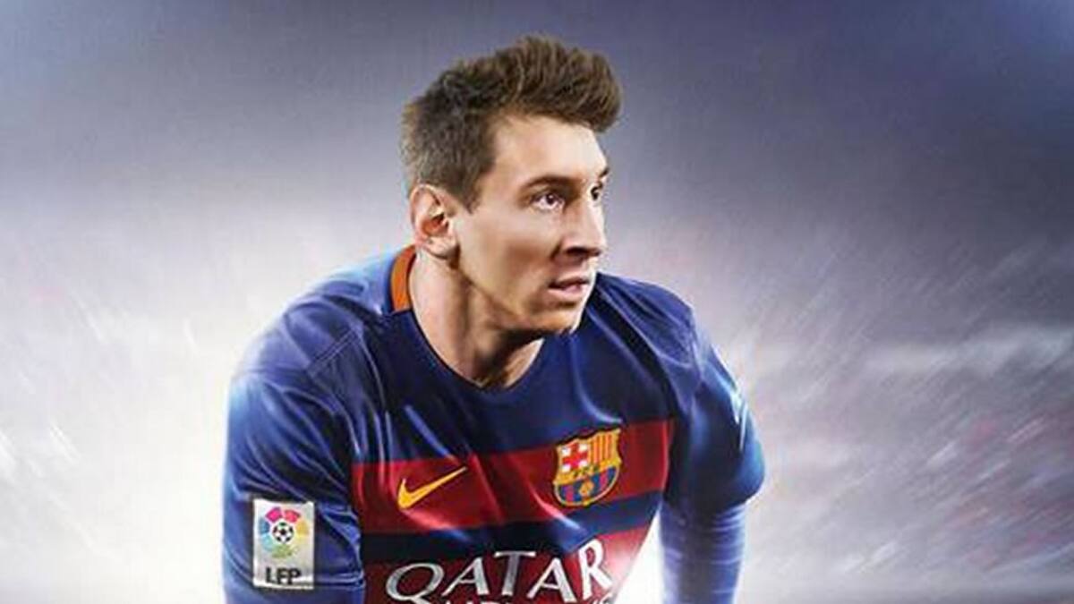 Messi vuelve a la cubierta del juego de futbol