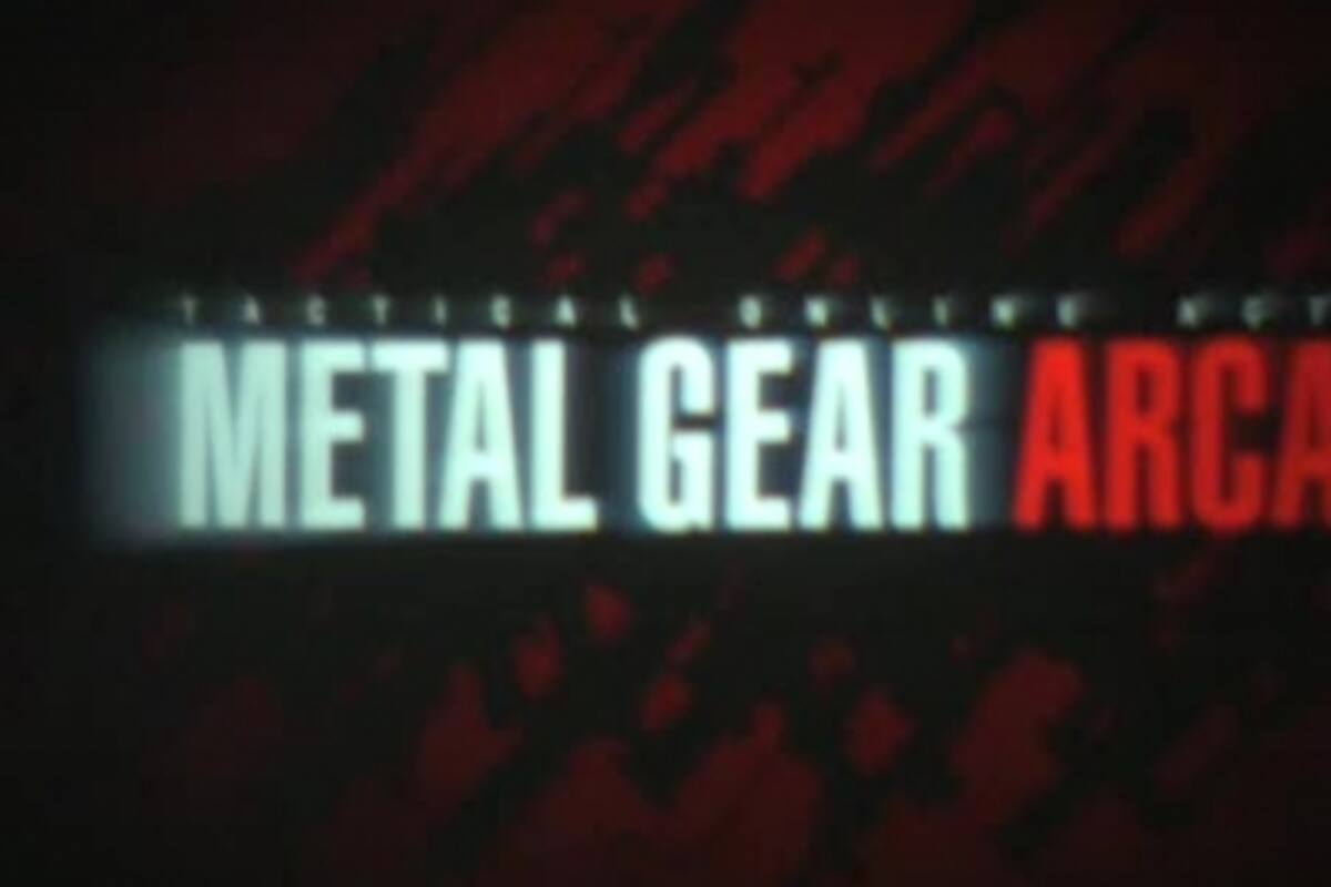 Metal Gear Arcade: E3 09: Conferencia