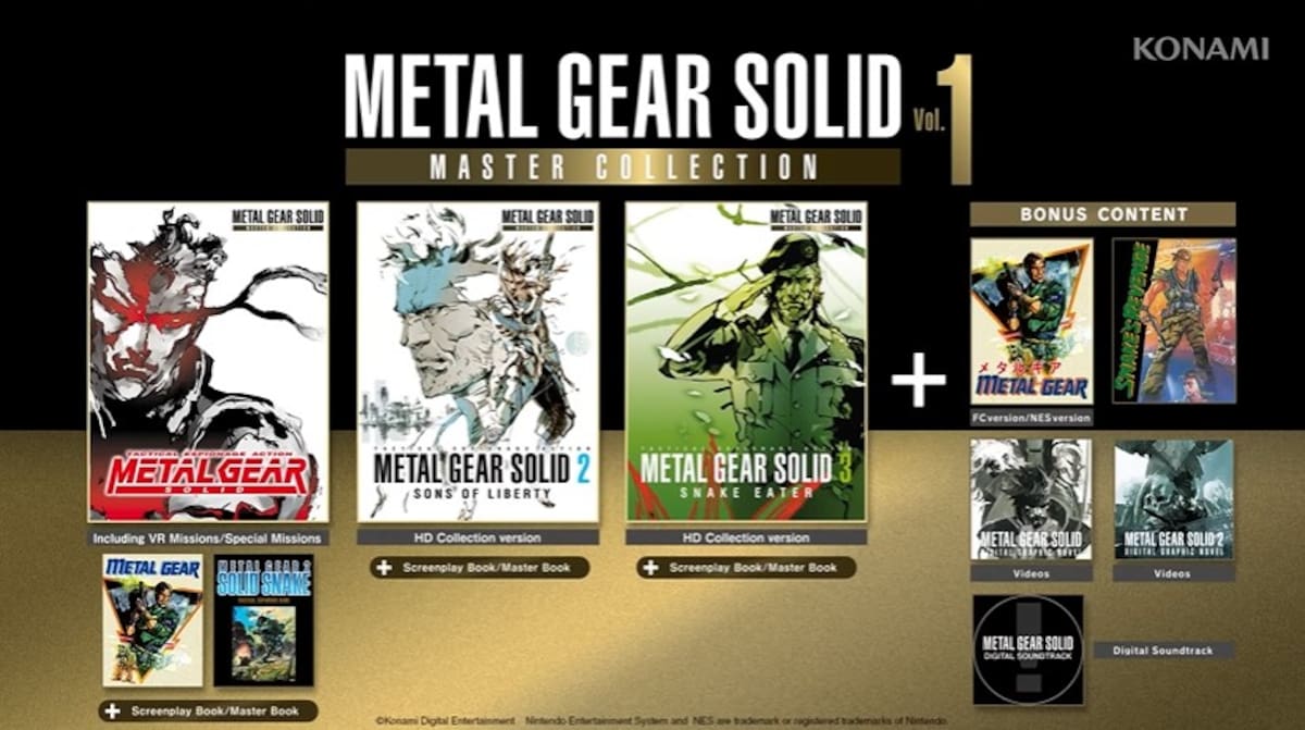 Metal Gear Solid Master Collection Vol 1 - Tráiler de Lanzamiento
