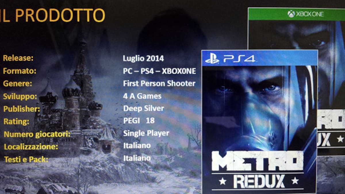 Metro 2033 y Last Light llegarán a la nueva generación