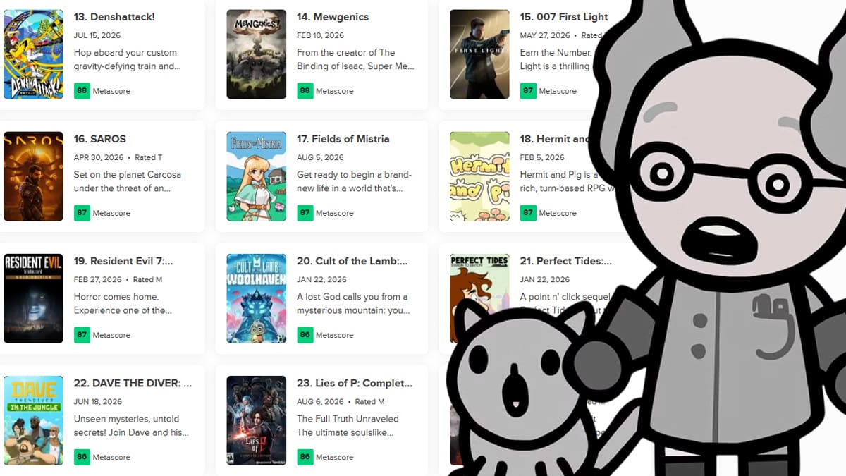 Mewgenics Metacritic