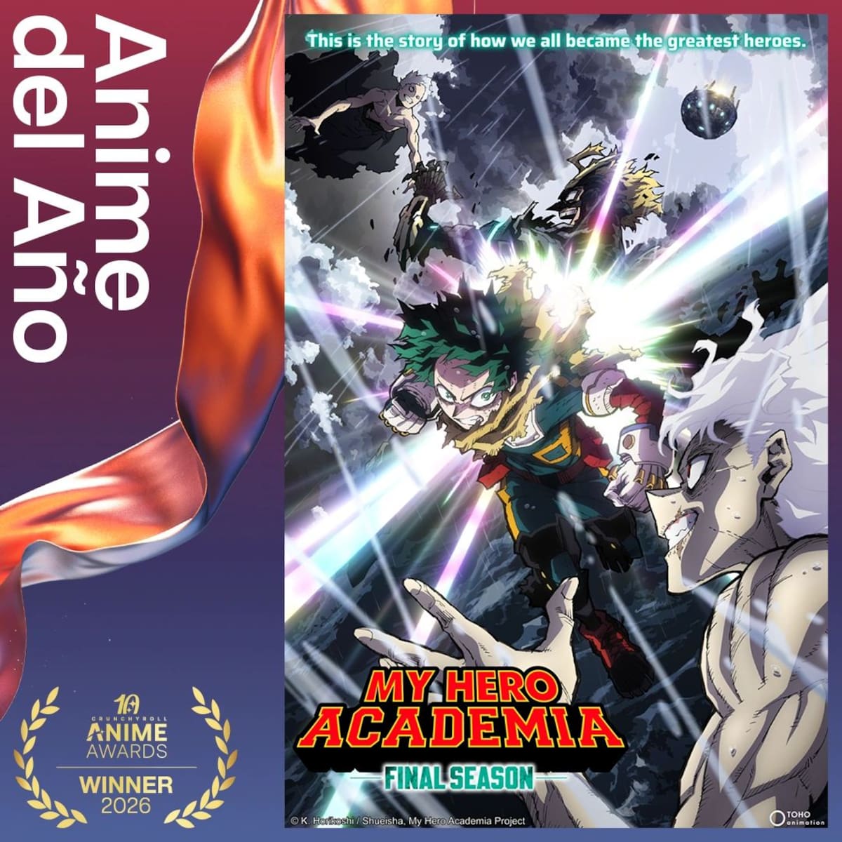 MHA Crunchyroll awards