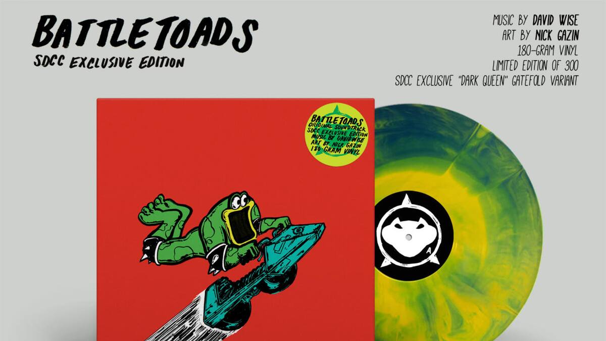 Microsoft mostró disco de vinilo del juego en la Comic-Con