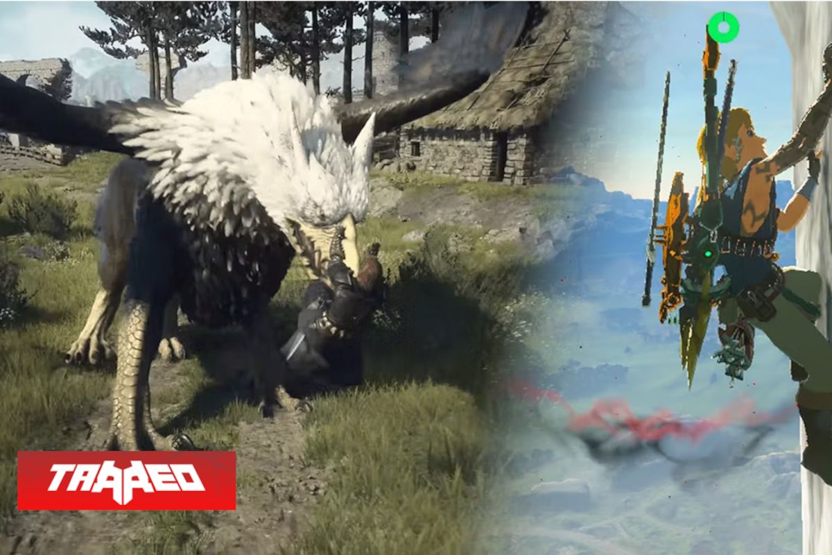 Dragon's Dogma 2 implementó las mecánicas de escalada de Zelda: Tears of the Kingdom para las peleas con grandes monstruos