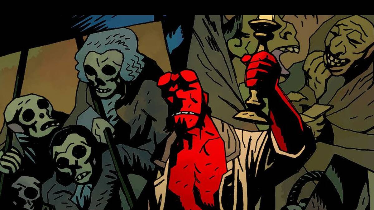 Mike Mignola dedicó algunos trazos a las icónicas criaturas de The Pokémon Company