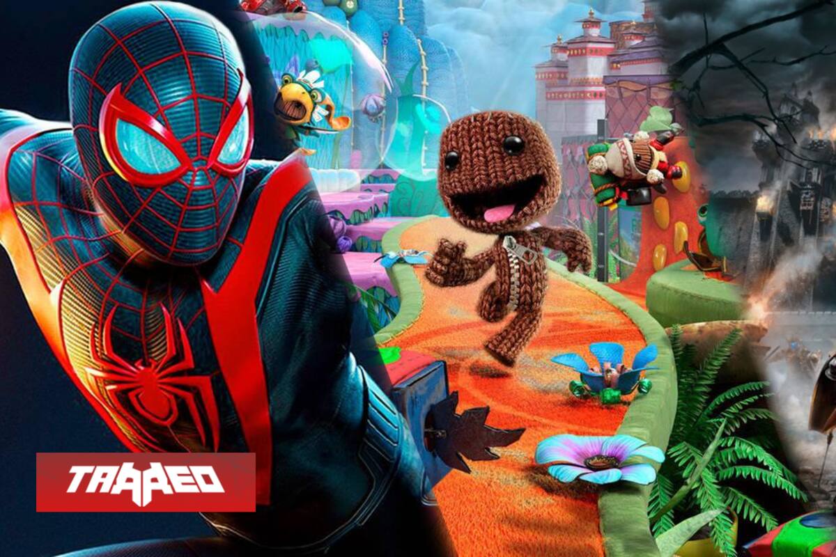 CONCURSO: Participa por una copia PS4/PS5 de Spider-Man Miles Morales, Demon's Souls o Sackboy para PS5