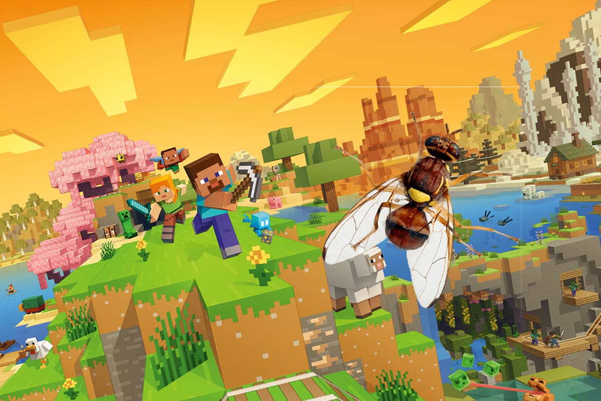 Minecraft lleva la ciencia a otro nivel: el cerebro de una mosca fue trasplantado al videojuego