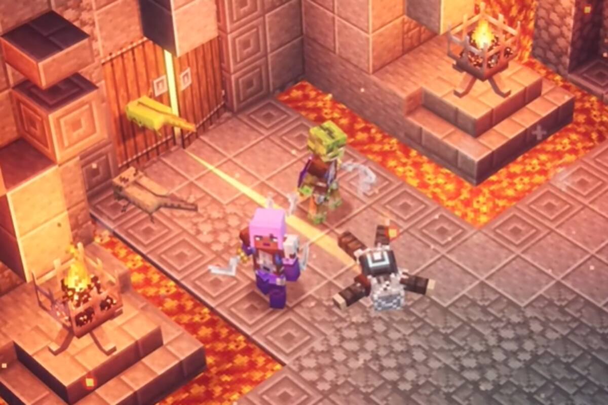 Minecraft Dungeons - Tráiler Lanzamiento de Segunda Temporada "Luminous Night"