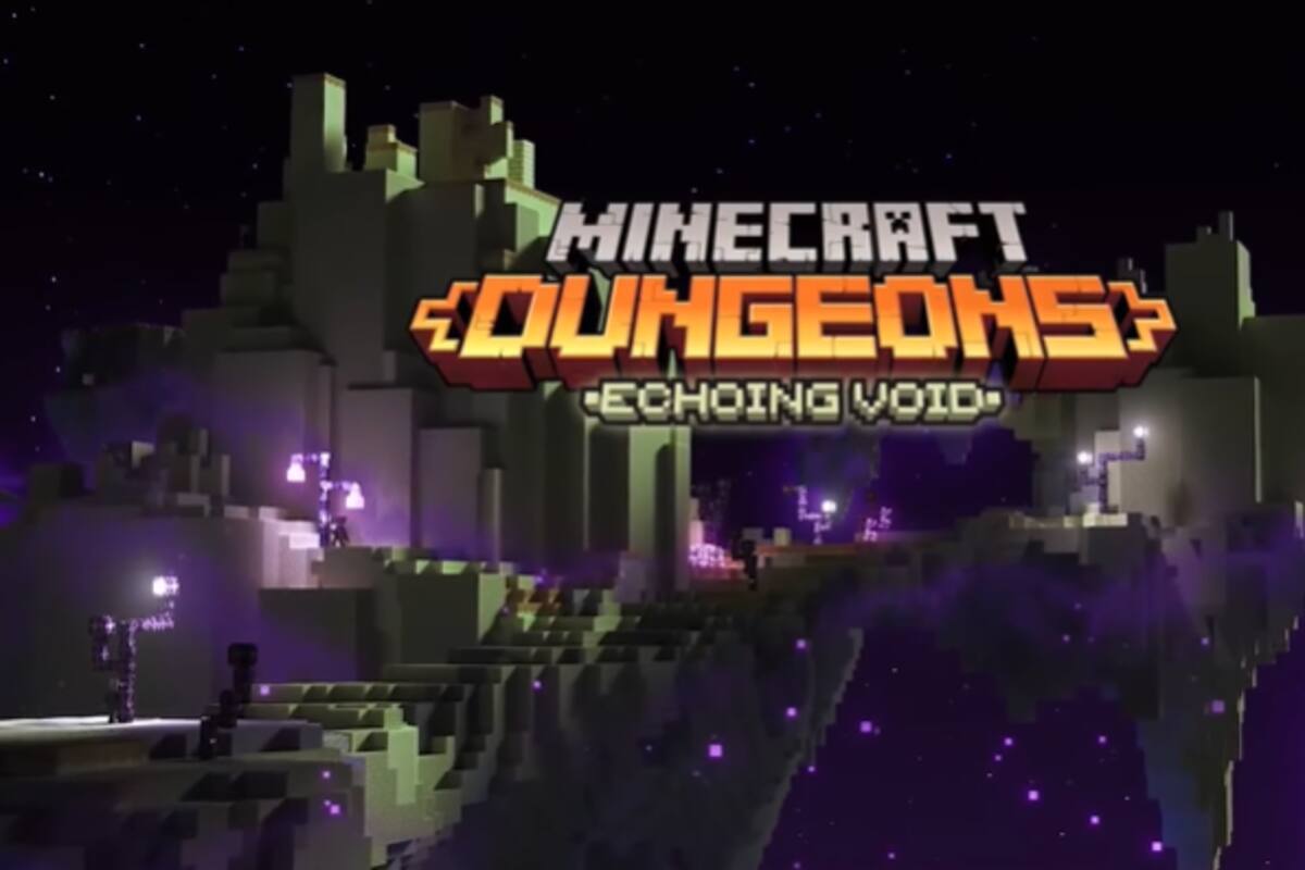 Minecraft Dungeons - Tráiler Lanzamiento DLC "Echoing Void"