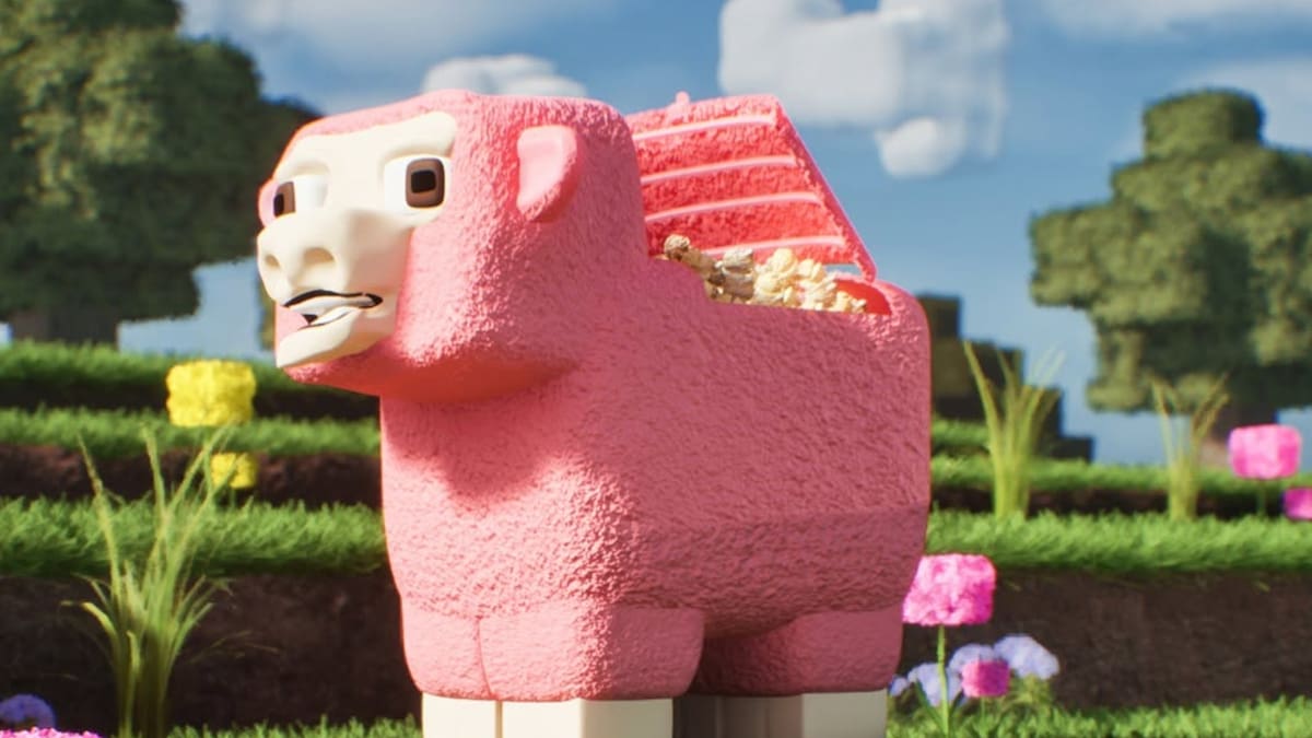 Minecraft película palomeras vasos cines México