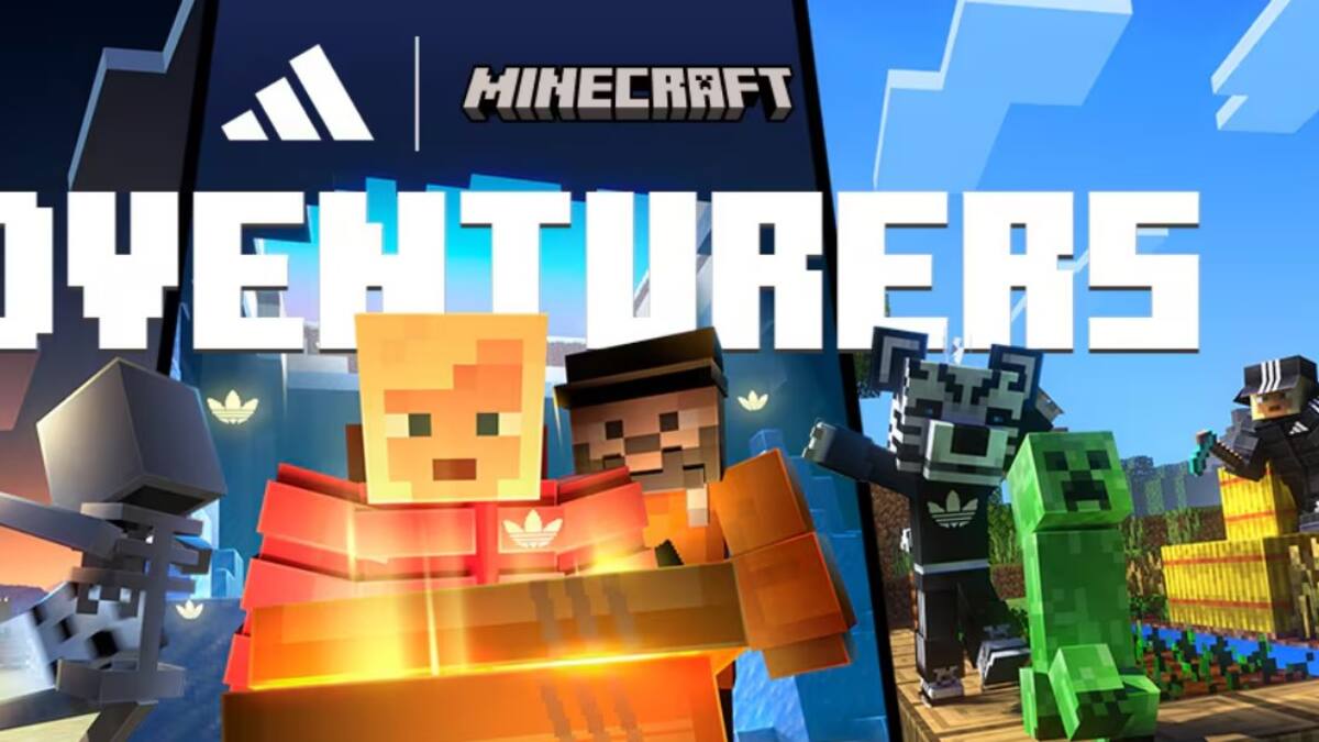Minecraft x adidas