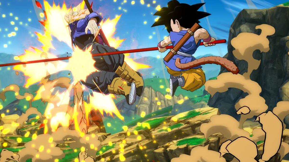 Mira al poderoso guerrero transformado en SSJ4