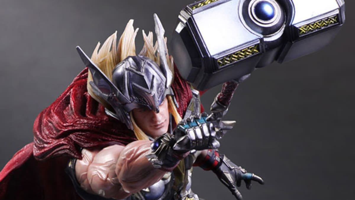 Mira el rediseño del dios del Trueno y Mjolnir