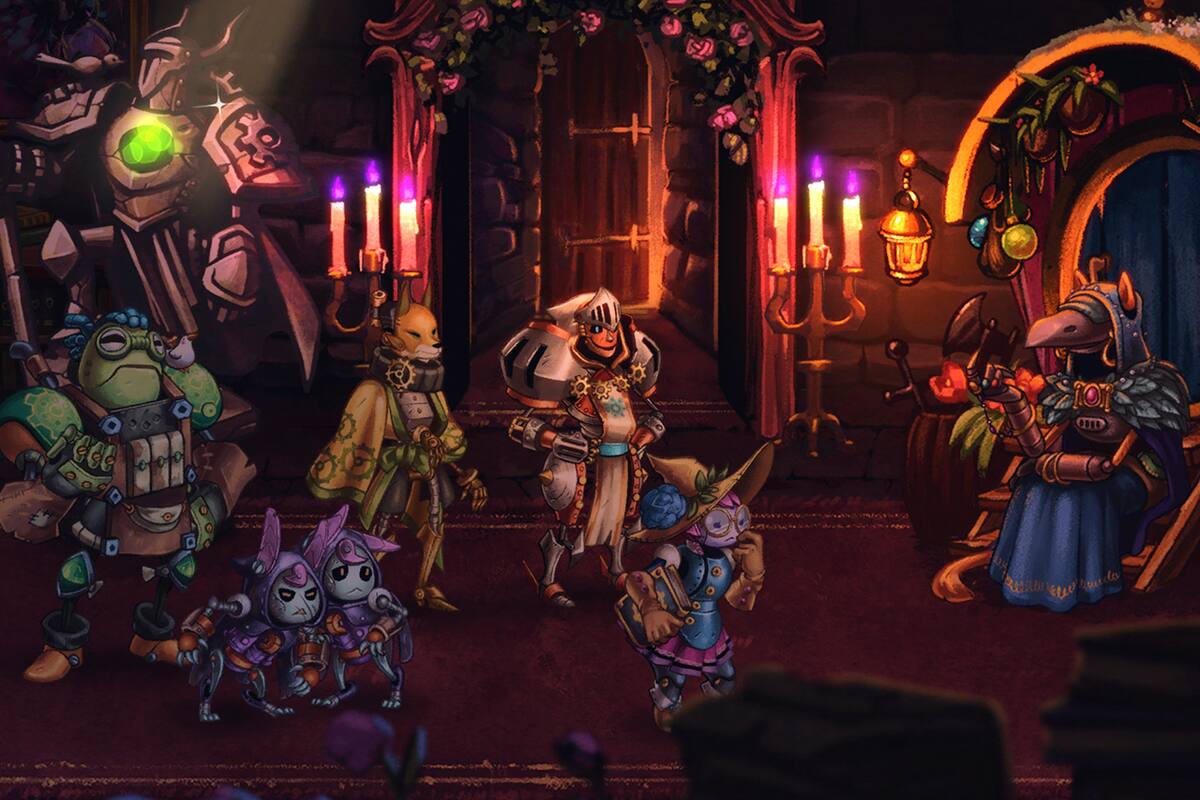Fantasía y mucha diversión te esperan en SteamWorld Quest: Hand of Gilgamech