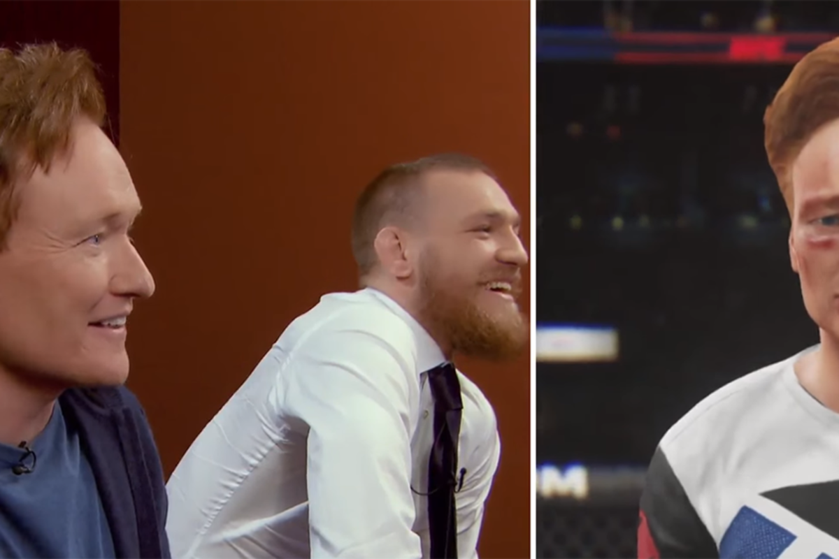 Conan O'Brien se enfrenta a Conor McGregor en UFC 2