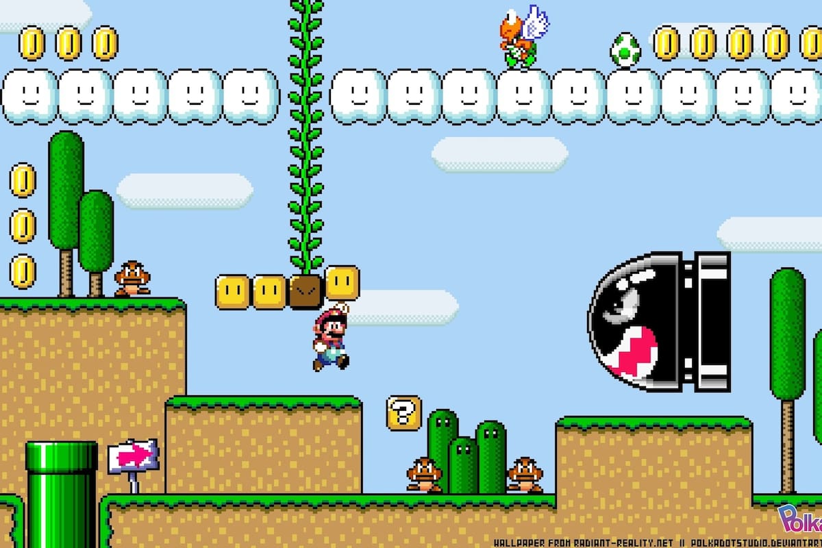 Derrotan Super Mario World en 23 minutos con los ojos vendados