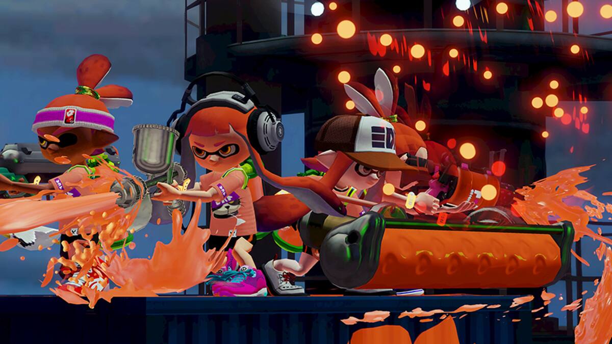 Mira la Inkzooka dispara agua en vez de pintura