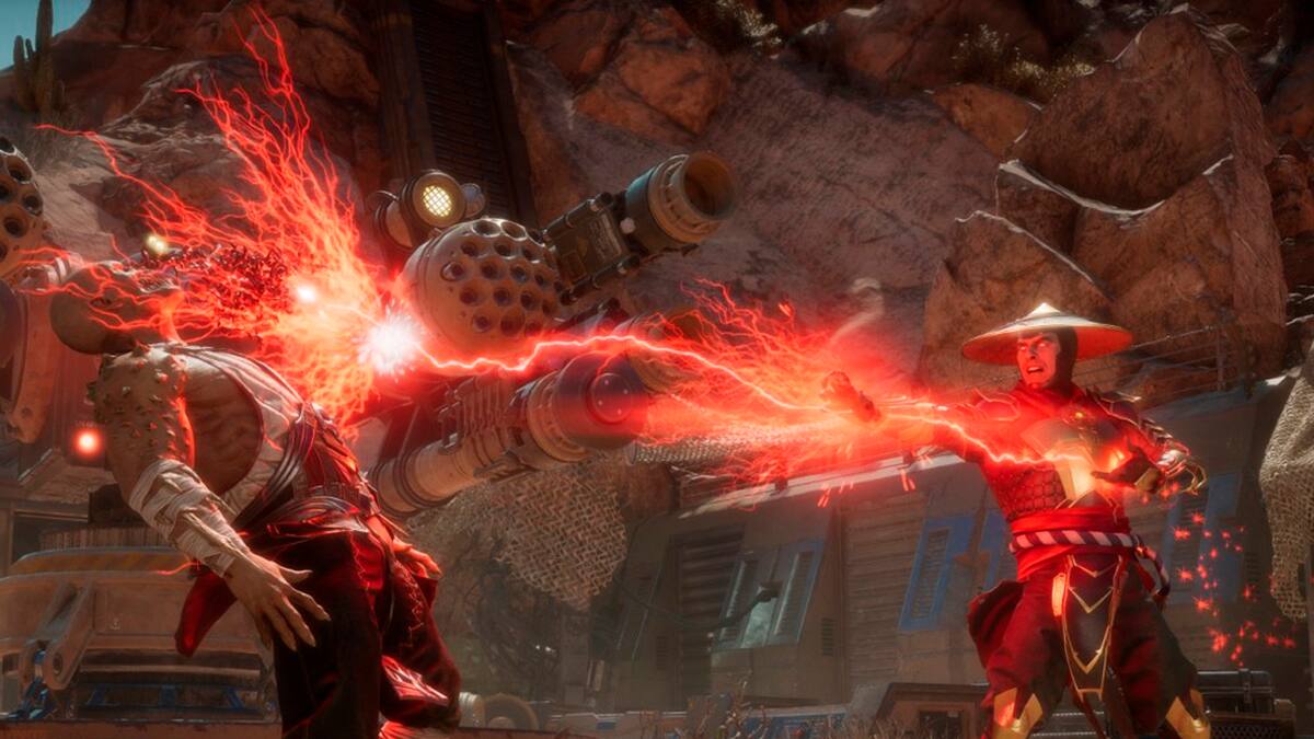 Mira las variantes de Shao Kahn, Raiden Cetrion y Erron Black