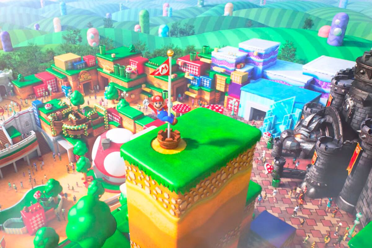 Las atracciones temáticas de Nintendo continúan en desarrollo