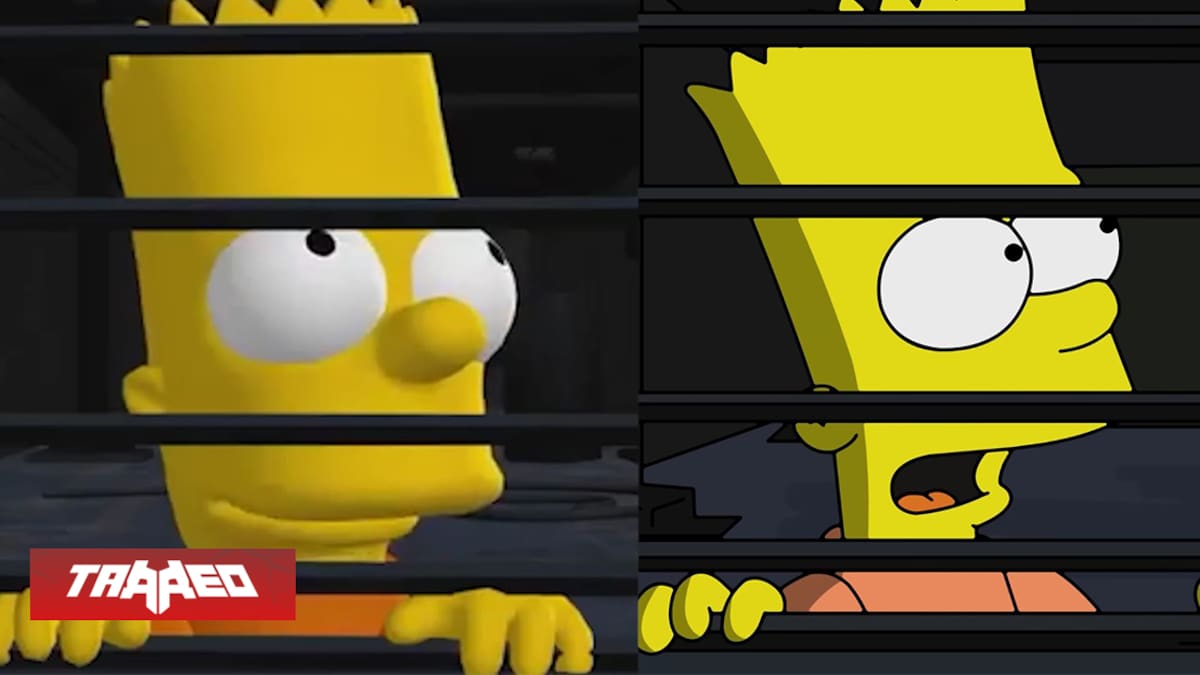 Modder se ha preocupado de usar el estilo artístico de Matt Groening