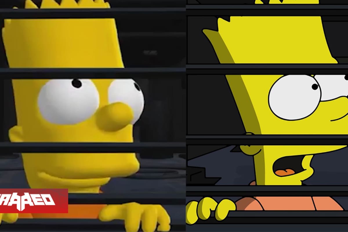 Mod remasterizado del juego The Simpsons Hit & Run pareciera haber salido directamente de la serie de TV