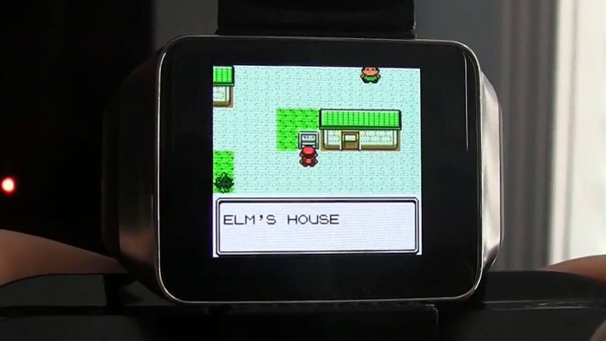 Modificación del smartwatch permite jugar títulos de la portátil de Nintendo
