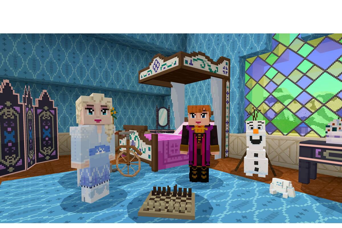 La magia de Frozen II llegó a Minecraft con esta colaboración