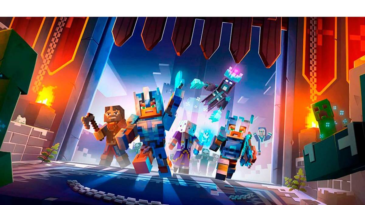 Mojang y Play Mechanix presentaron el gabinete de Minecraft Dungeons Arcade