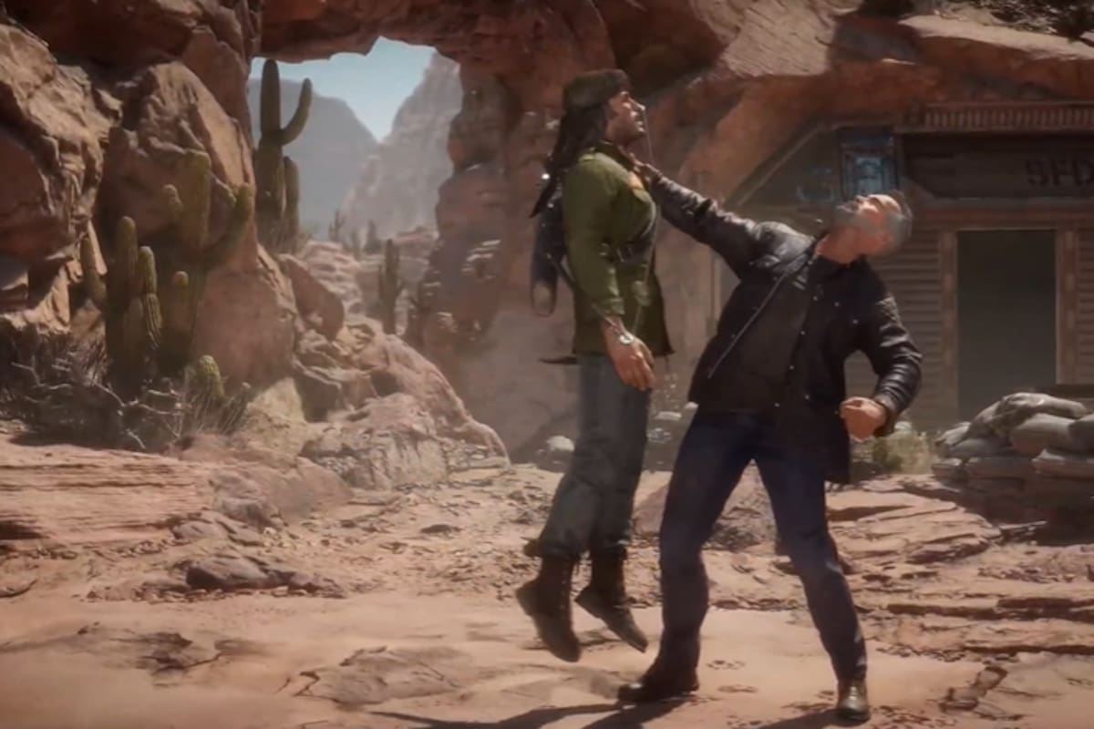 Mortal Kombat 11 Ultimate - Tráiler "Rambo vs. Terminator (Round 2)"