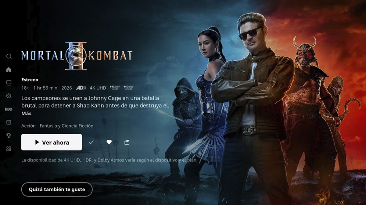 Mortal Kombat 2 HBO Max