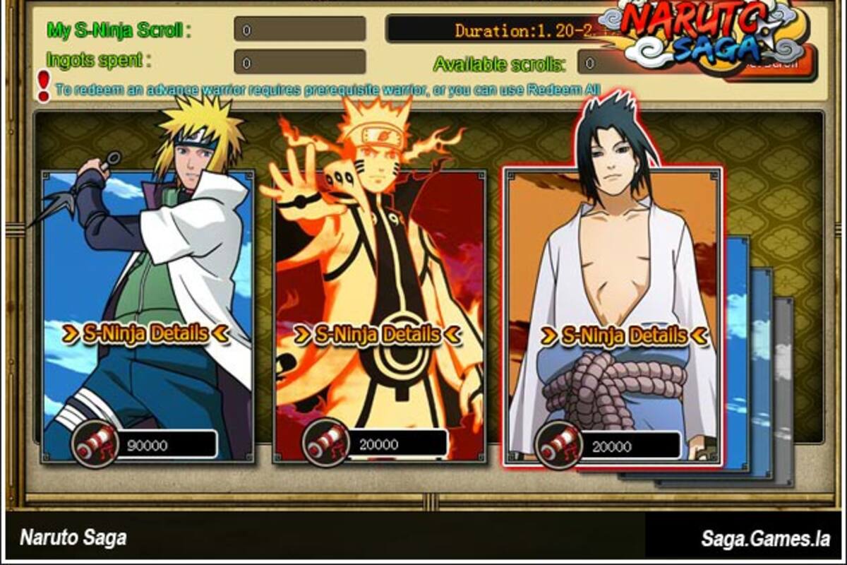 Naruto Saga: Tercer capítulo liberado