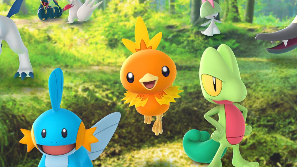 Muchas criaturas descubiertas en Pokémon Ruby, Sapphire & Emerald aparecerán con más frecuencia