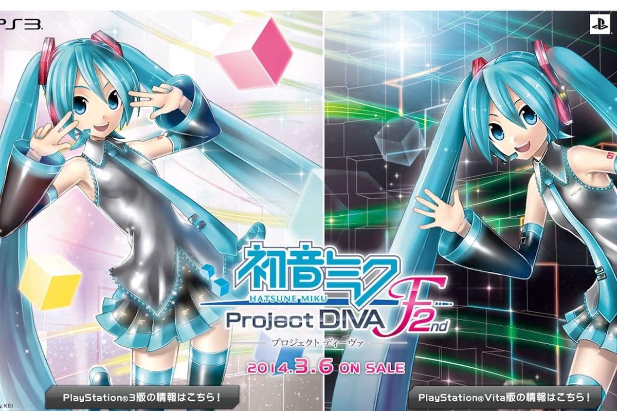 Llega el trailer de lanzamiento de Hatsune Miku Project DIVA F 2nd