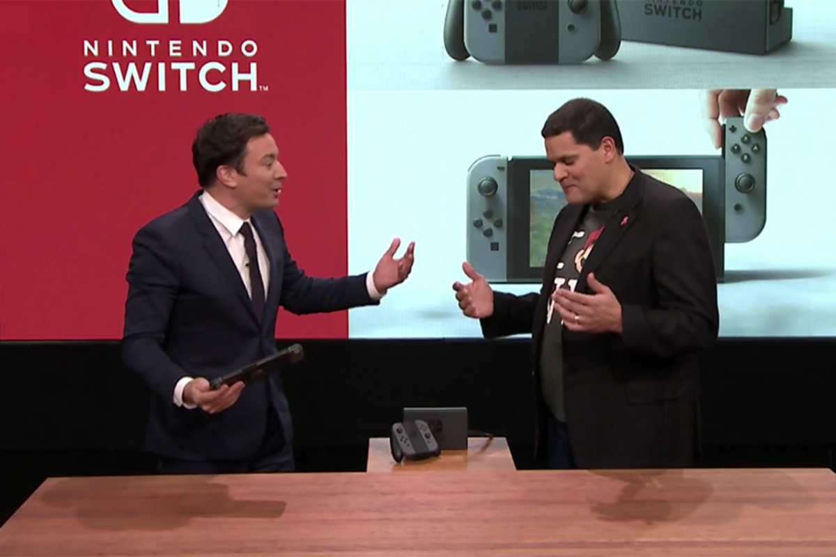 El Nintendo Switch hace su debut en The Tonight Show