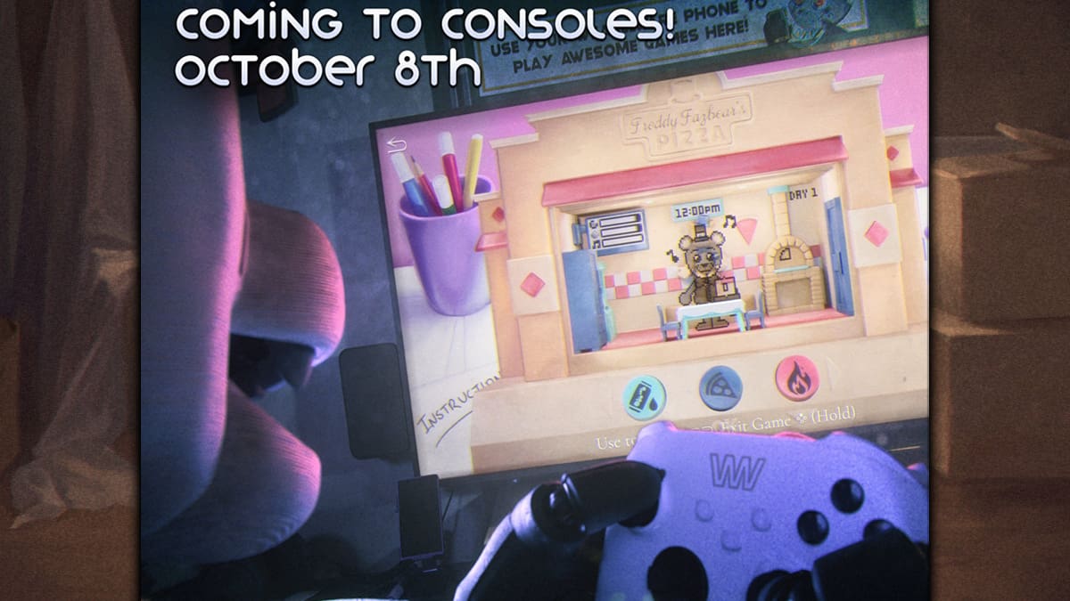 myPOPGOES FNAF consolas 8 octubre 2026