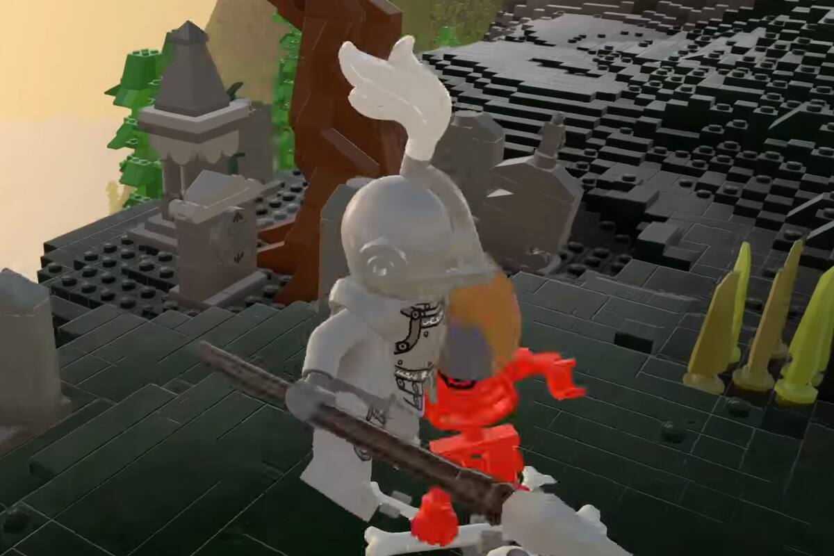 Recrean icónica locación de Dark Souls en LEGO Worlds