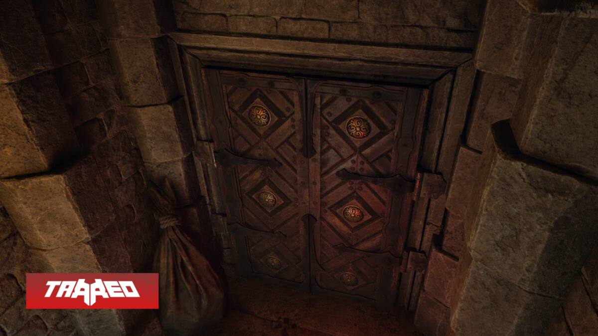 Nadie sabe como abrirla o hacia donde conduce esta misteriosa puerta