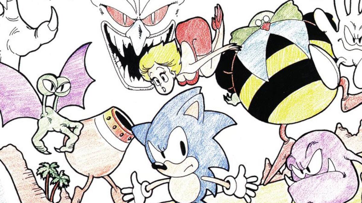 Naoto Ohshima compartió el arte conceptual de Twin Stars, juego que se transformó en Sonic