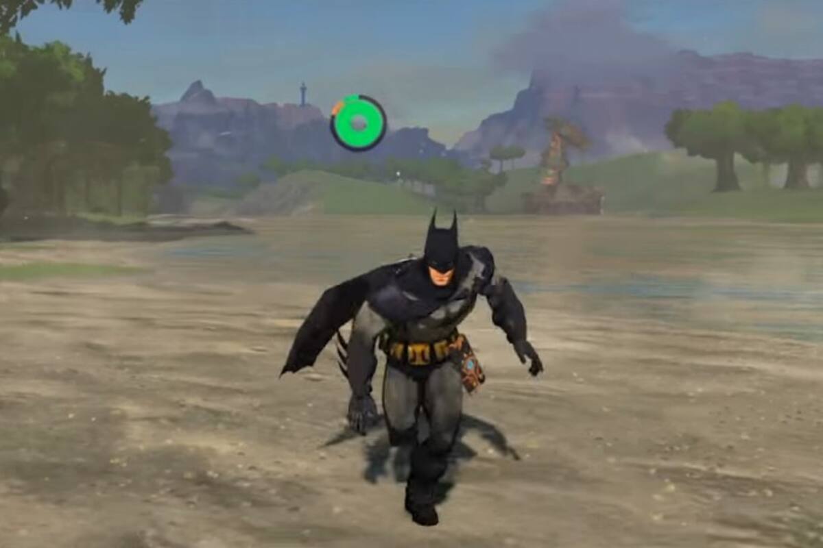 Batman salva Hyrule con este mod de Breath of the Wild para PC